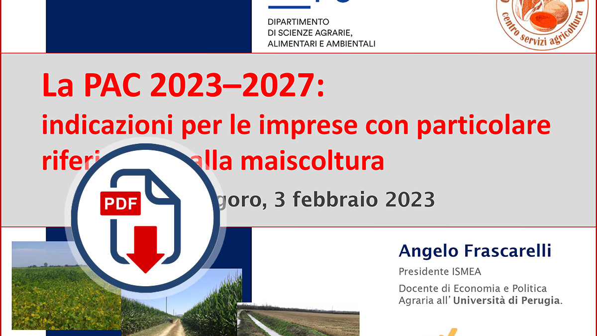 Convegno mercati cereali